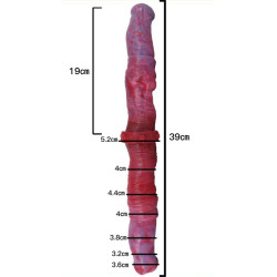 DoublePlayz Double gode Duo Ended 39 x 4.4cm